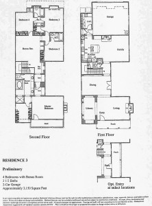 Bridgeport The Landing Residence 3 Floor Plan