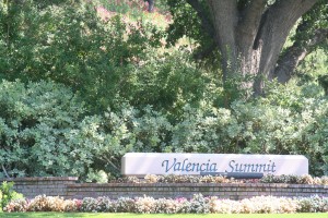 Valencia Summit sign